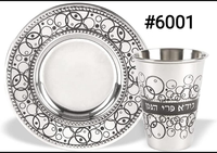 Vente directe usine – Lot de 6 verres à vin triangulaires personnalisables en acier inoxydable, style Kiddush, faits main, durables et classiques