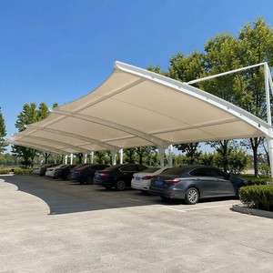 <span class=keywords><strong>Struttura</strong></span> Personalizzata per Tettoia/Pergola in Membrana PVDF Architettonica per Parcheggio Esterno - Product Image 1