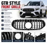 Calandre avant style GTR pour Mercedes-Benz Classe GLB X247 2020+
