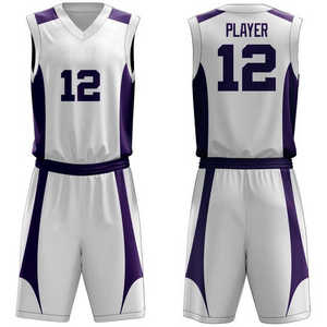 Uniformes de basket-ball de conception personnalisée OEM confortables sublimés pour adultes taille plus fabriqués au Pakistan - Product Image 1