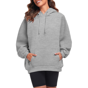 Sudadera con capucha ligera para mujer, sudaderas coreanas de algodón con capucha de tendencia, Sudadera con capucha personalizada, Sudadera con capucha de lana para mujer - Product Image 3