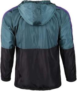 Veste coupe-vent réversible à capuche personnalisée, vêtements de sport haute performance, respirante, pour la course à pied en plein air, entraînement - Product Image 3