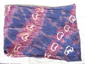 BANDHANI TIE DYE ÉCHARPE Premium Coton Lourd Élégant Design Traditionnel Respirant Doux Écharpe Tissée Léger Confort pour - Product Image 3