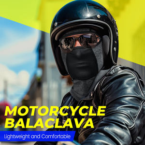 Impression personnalisée avec logo, cagoule pour le cyclisme, 100% polyester, respirante, masque intégral, cagoule pour moto - Product Image 4