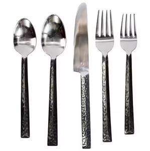 Juego de Cubiertos de Metal de acero inoxidable clásico, cubiertos pulidos duraderos, utensilios de comedor perfectos para uso en cocina y Mesa - Product Image 1