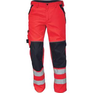 Multi Pockets Wholesale Orange Black Outdoor Safety Reflective <b>Work</b> Pants <b>Men</b> New Design Hi Vis Workwear <b>Cargo</b> Hot Sale <b>Trousers</b> - Product Image 6