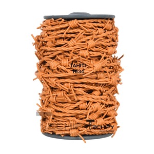 สายหนัง barbwire สำหรับสร้อยคอเครื่องประดับทำเครื่องประดับทำด้วยมือ barbwire สร้อยคอและสร้อยข้อมือสายบิด - Product Image 4