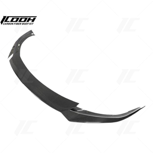 Icooh ชุดไฟเบอร์คาร์บอนไฟเบอร์สำหรับรถแข่งชุดกันชนหน้าตัวแยกขอบสำหรับ <span class=keywords><strong>Tesla</strong></span> รุ่น <span class=keywords><strong>S</strong></span> 2021-2023 - Product Image 1