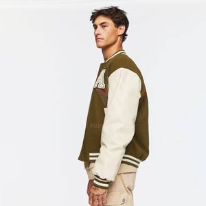 Service OEM, vestes universitaires personnalisées avec logo pour hommes et vestes universitaires de qualité supérieure respirantes, taille plus, pour unisexe - Product Image 4