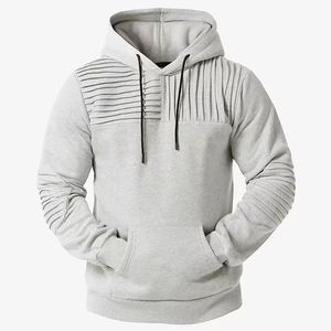 Sweat-shirts d'hiver pour hommes tendance, séchage rapide, écologiques, respirants, effet délavé, impression personnalisée, vêtements décontractés, polaire 320g FITME SPORTS - Product Image 1
