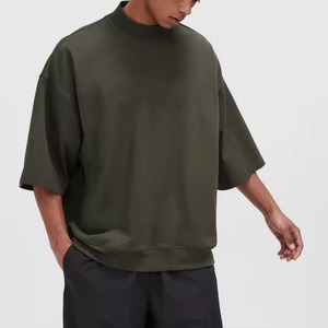 Fabricant de vêtements de sport unisexes de streetwear d'été en gros ODM, vêtements de sport de fitness, hauts surdimensionnés, pulls, t-shirts pour hommes - Product Image 2