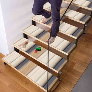 Alfombra Étnica, Alfombra Beige, Alfombra Bohemia, Alfombra Moderna Estampada, Goblen - Product Image 5