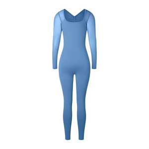 Offre Spéciale femmes léger ensemble de sport course à pied nu sentiment entraînement costumes Fitness Yoga porter 5 pièces ensemble de sport - Product Image 1