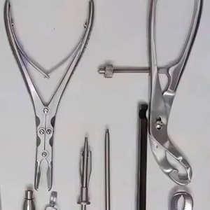 Ensemble d'instruments de chirurgie osseuse pour petits fragments orthopédiques, manuel, en acier inoxydable, outils de réduction et de fixation de précision par SurgiRight - Product Image 2