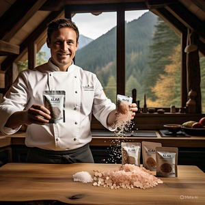 Sel rose de l'Himalaya biologique approuvé HACCP Grains fins et grossiers Emballage personnalisé riche en vitamines complexes et minéraux pour la cuisine - Product Image 5