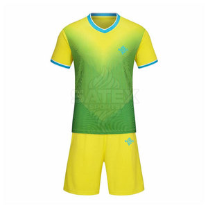 Service OEM, vêtements d'entraînement, uniforme de football, nouveau design, prix bas, 100% polyester, respirant et à séchage rapide, pour hommes - Product Image 1