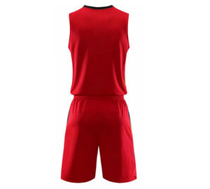 Custom Sublimated Adult Unisex Basketball Uniform High Quality Plus Size Breathable Quick-Dry Sportswear - Product Image 4