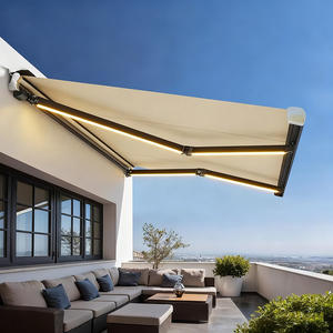 Toldo Retráctil de Aluminio <span class=keywords><strong>para</strong></span> Balcón, Impermeable, Eléctrico, Plegable, Directo de Fábrica - Product Image 3