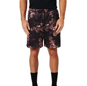 กางเกงขาสั้นตาข่ายสำหรับผู้ชายกางเกงกีฬาพิมพ์ลายดิจิทัลพิมพ์ซับลิเมชันสำหรับเล่นฟิตเนสผ้าตาข่าย - Product Image 1