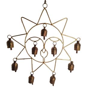 Nouvelle décoration d'intérieur, épinglette en fer plaqué or, motif en relief peint, croix, amour, animal, fleur, pour Noël, anniversaire, fête, collection - Product Image 2