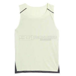 Custom Logo Quick Dry <b>Men</b> <b>Gym</b> Stringer Tank Top Bodybuilding Muscle Fit Y Back Sleeveless Workout <b>Vest</b> for Fitness Training - Product Image 1