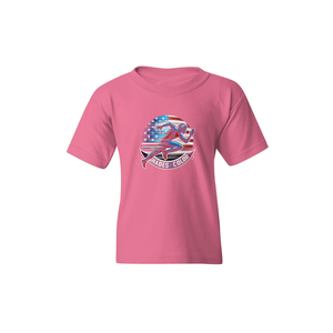 Shades Running Boy # T-shirt vintage en coton épais délavé à l'acide pour jeunes, 200 grammes, motif uni, logo de marque célèbre, tissu jersey - Product Image 3