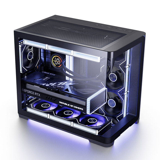 ATX Mid Tower Steel Gaming PC Case UD50C ARGB with Fan Support for VGA GPU CN