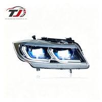 Pour BMW Série 3 E90 (2005-2012) – Kit de modification de phares avec nouveaux feux de jour à LED et clignotants séquentiels – 10 000 lumens