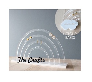 Mới nhất thiết kế sắt hiện đại trang sức hiển thị đứng với chất lượng cao Bông tai chủ tùy chỉnh kích thước - Product Image 1