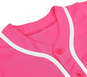 Tela de Poliéster Sostenible Jersey de Secado Rápido para Equipos Deportivos de Béisbol y Sóftbol - Product Image 3