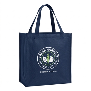 Bolsa de tela no tejida resistente con logo personalizado, bolsa de compras de alta calidad, suministro al por mayor, grado profesional - Product Image 1