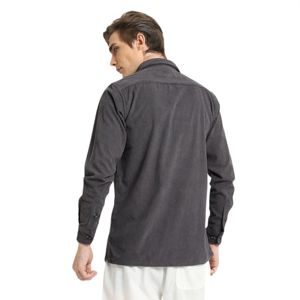 Camisa de pana para hombre versátil, material transpirable y ligero, perfecta para capas en cada temporada - Product Image 5