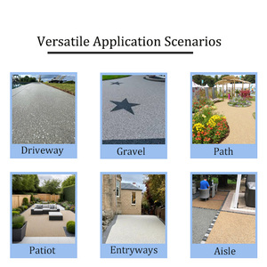 Thấm bền <span class=keywords><strong>Polyurethane</strong></span> Epoxy Resin ràng buộc sỏi tổng hợp và chất làm cứng sàn Vật liệu Kit cho đường lái xe sàn ngoài trời - Product Image 6