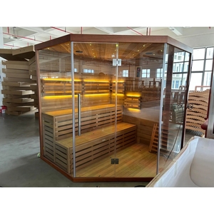 Sauna à vapeur intérieur moderne Elite pour 4 à 6 personnes - Product Image 6