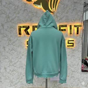 Sweat à capuche zippé de qualité supérieure, coupe parfaite, imprimé en relief, fabriqué en usine, prix bas, sweat à capuche pour hommes, sweat à capuche pour hommes - Product Image 2