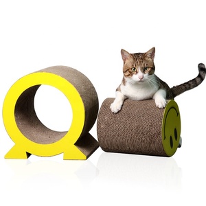 Kitten Pet <span class=keywords><strong>Cat</strong></span> accessori giocattoli per graffiare cartone ondulato smerigliatrice per artigli antigraffio resistente all'usura tiragraffi per gatti