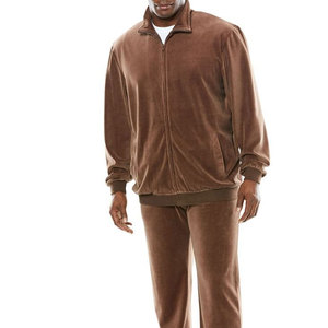 Chándal de Terciopelo para Hombre Disponible al por Mayor, Prenda Suave de Alta Venta para Invierno con Logotipo Personalizado - Product Image 5