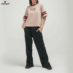 <b>Top</b> Trending Women Summer T-Shirt Print Crew Neck Regular Fit Full Sleeve Eco-Friendly Relaxed Fit Custom Color & Size - Product Image 5