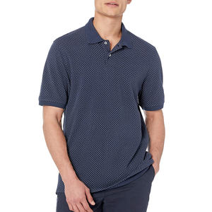 Polo de manga corta con botón en Blanco clásico de algodón de 220g de alta calidad listo para enviar, polos de talla grande para hombre - Product Image 3