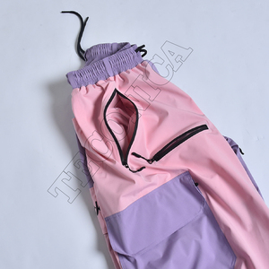 Pantalon de ski baggy imprimé grande taille pour adultes, imperméable et coupe-vent, pour l'hiver et les activités de plein air, avec taille ajustable – Vente en gros ODM - Product Image 3