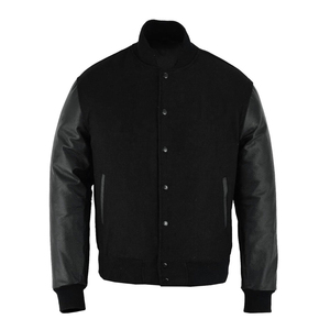 Producto más vendido Chaqueta Versity de cuero Las mejores chaquetas Versity de cuero delgadas de invierno Chaqueta CollegeBaseballjacket personalizada para hombres - Product Image 1