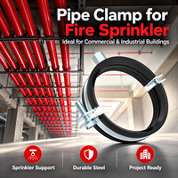 Solution personnalisée de fixation et de suspension de tuyaux pour tuyaux isolés, tuyaux d'incendie et systèmes de support industriels