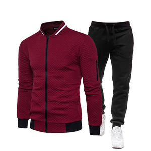 Ensemble de survêtements décontractés pour hommes, vêtements de sport légers et confortables, combinaison de jogging pour l'entraînement en salle de sport, la course et les activités de plein air - Product Image 6