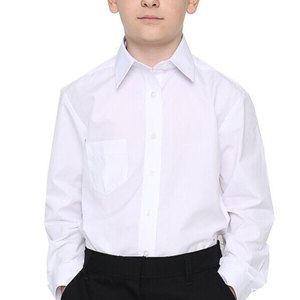 Uniforme escolar de alta calidad para niños, servicio personalizado de fábrica, OEM, con camisa y pantalón negro - Product Image 5