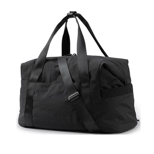 Bolsa de lona de gimnasio Unisex de alta calidad con forro de poliéster Cierre de cremallera de nailon Última colección Venta de fábrica Bolsa de viaje duradera - Product Image 2