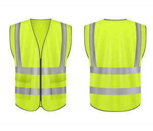 เสื้อกั๊กป้องกันการทำงานไซส์ใหญ่พิเศษแห้งเร็วพร้อมคุณสมบัติกันน้ำ - Product Image 5