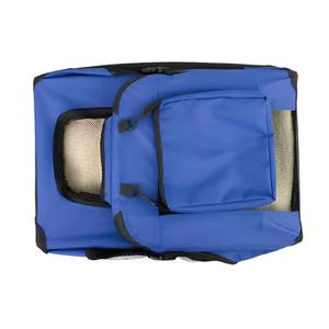 Balú Mobiclinic Blue Pet Travel Bag Large Foldable Dog Carrier with Breathable Oxford Material Various Sizes and <b>Weights</b> - Product Image 1
