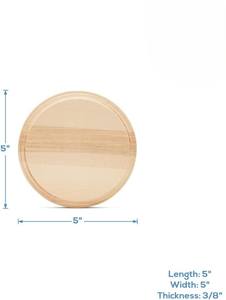 Sous-verres en bois découpés à la main pour servir, de bonne qualité, écologiques, décorations de bureau classiques, personnalisés pour la maison et la cuisine - Product Image 2
