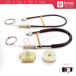 Kit de réparation de lève-vitre arrière gauche BWR5095 pour Laguna MK3 X91 BT0/1 KT0/1 2007-2015 5 portes 827010001R - Product Image 4