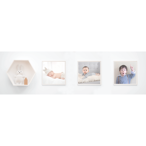 Mini cadre photo en métal et plastique pour rangement décoratif et cadeau - Product Image 3